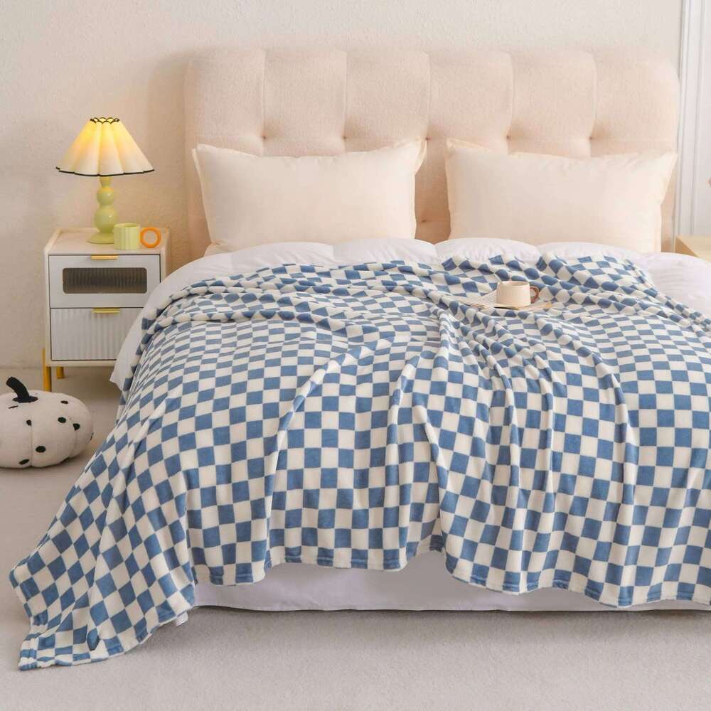 1Pc Fleece Nap Air Conditioning Office Outdoor Camping Gift Blanket for All Seasons50*60IN60*80IN XJ260112