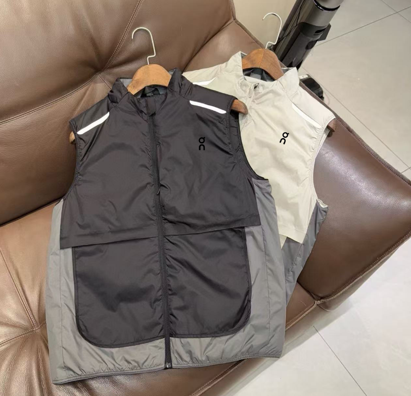 Autumn and Winter New Outdoor Lightweight Cotton Vest Industry Outdoor Three proof Mesh Fabric Cotton Light and Warm Leisure Three proof Fabric Outdoor