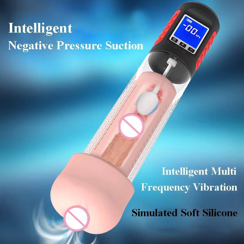 Penis Enlargement Erection Medical Therapy Vacuum Pump Hardness Exercise Delay Ejaculation Masturbation Cup