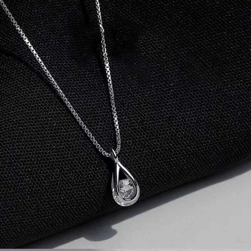 925 Sterling Silver Cross Necklace Star Asymmetric Personalized Collar Chain for Birthday Gifts to Friends Student Jewelry H260112