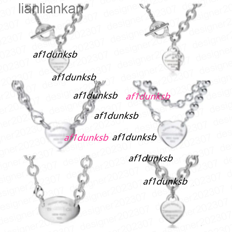 tiffamy and co Necklace designer necklace luxury jewelry designer jewelry women metal diamonds love thin letter charm necklace lovely Valen tiffanyx tiffanys U8F5