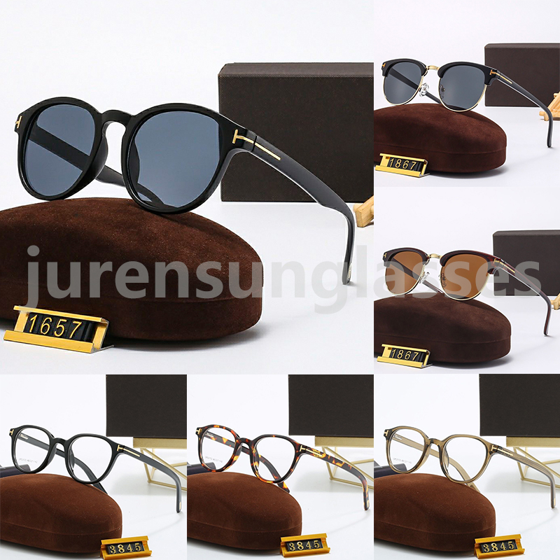 Fashion Round Sunglasses Designer Small Acetate Frame Eyewear 1657 Men And Women Luxury Sunglasses Outdoor Goggles UV400 Glasses With Box