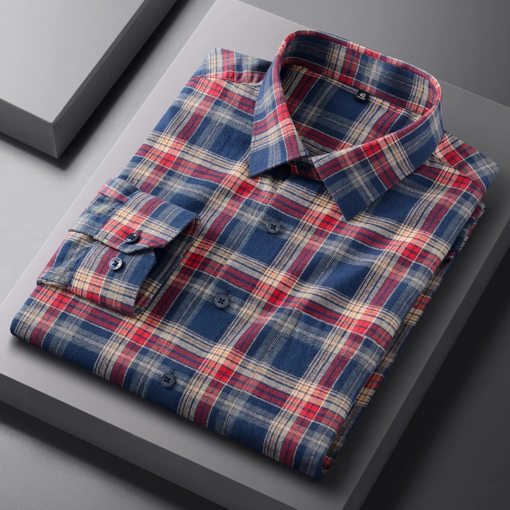 Mens Flannel Shirt … - image