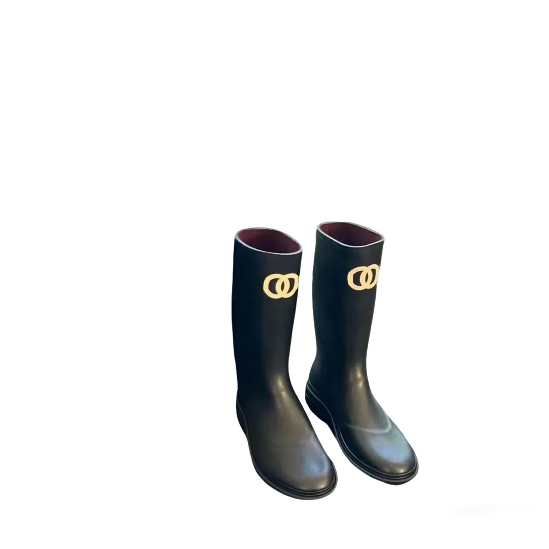 Designers Rain Boots Best Rubber Luxury Boot Fall Winter Summer Knee High Quality Slip On Classic 22 Casual Waterproof Footwear Cowb Ladies