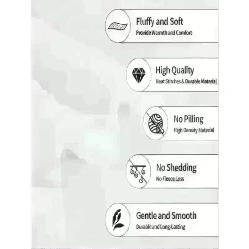 Luxurious heavy-duty French blanket - Four season soft double-sided fleece with red and gold Christmas holiday patterns XJ260112