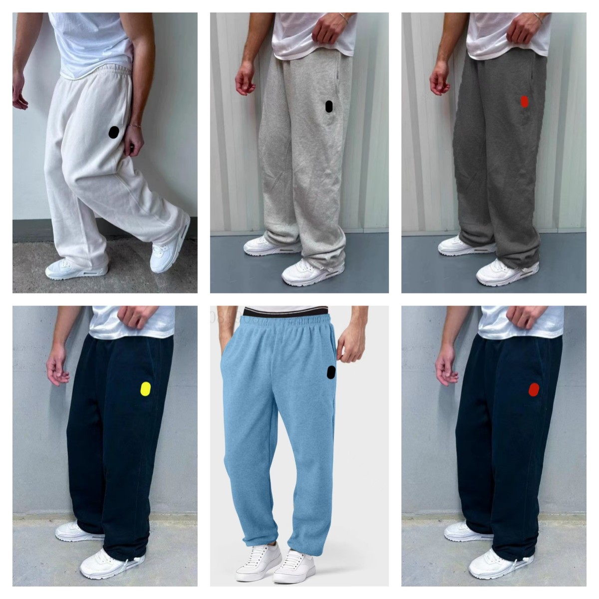 tracksuit sweats pant pantalones hombre streetwear sweatpants pants running pantalon joggers baggy designer jogging men sweat mens y2k homme embroidery casual