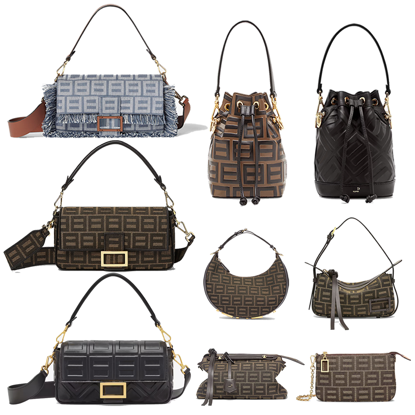 Fashion handbag embossed Leather baguette bag Luxurys Designer bag Womens CrossBody Canvas Shoulder bag men tote Mon Tresor bucket bag By The Way Soft mini Clutch bag