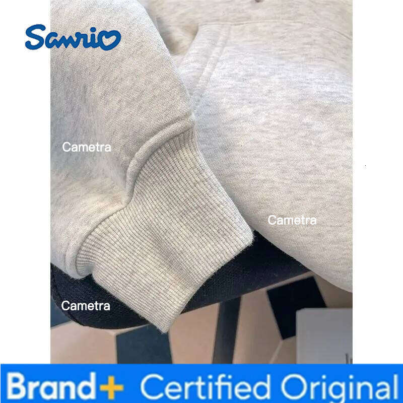 Sanrio Hello Kitty Girl Hoodie Sweatsuit Kawaii Anime Fashion Casual Hooded sweatshirt Long-Sleeved Autumn Winter Pullover Tops H2601121