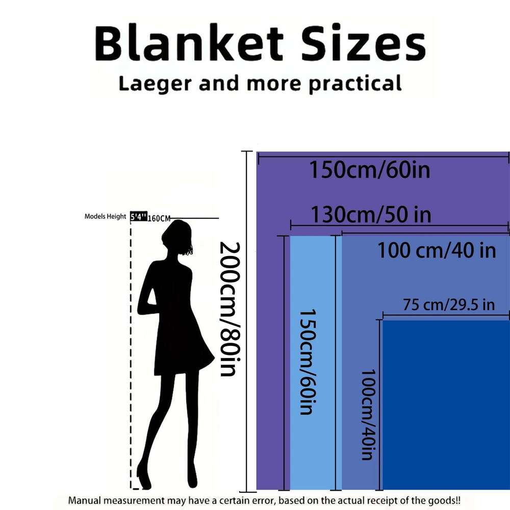 Flannel Throw Print Super Soft Cozy Nap Blanket for Bed sofa Office Travel Machine Washable Perfect Home Gift XJ260112