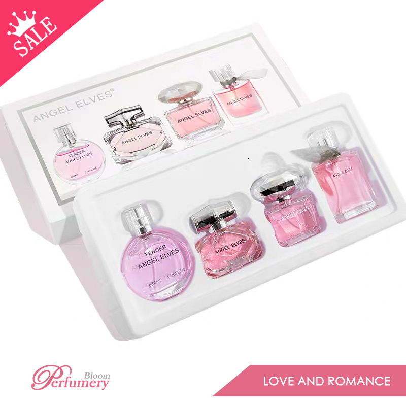 Gift Box 4Pcs Set Perfume Women 120ml Night Club Perfumes For Women Lasting Fragrance Perfume Femme Floral Fruity Scent Spray W250513