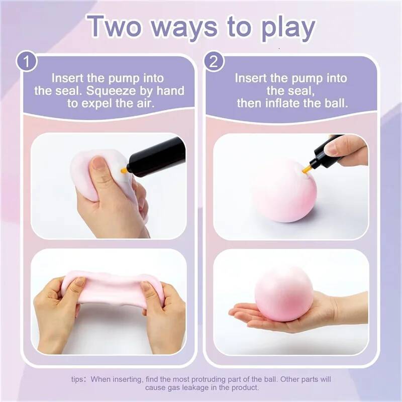 Bestseller Shapeable Vacuum Squishies Sand Grape Stress Relief Noisy Ball Desktop Squeezing Soothing Toy Birthday Gift ddmytues - view 6