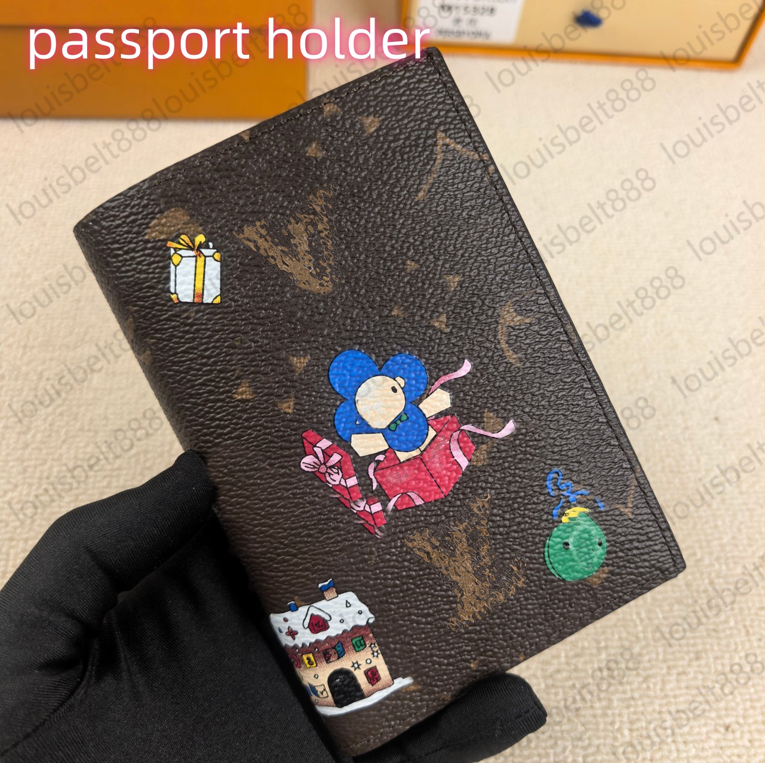 passport holder Wallets for Man Passport Clip Bag Designer travel Wallet Fashion Women brands business Card Holders Luxury Card case Credit card holder