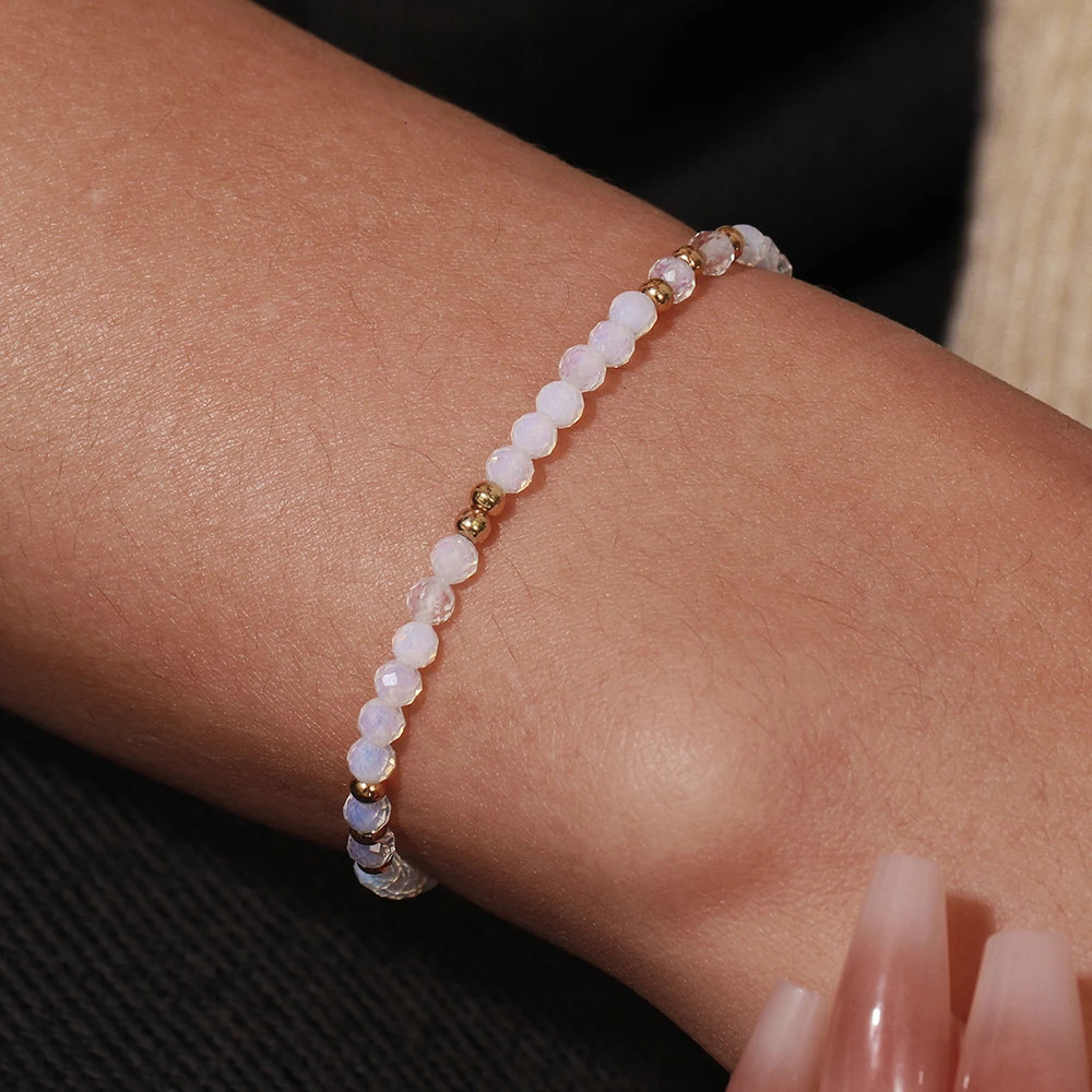 1Pc Simple Bead Bracelet for Womens Fashion Jewelry Accessories Is The Perfect Gift for Friends Suitable for Daily Wear 260107