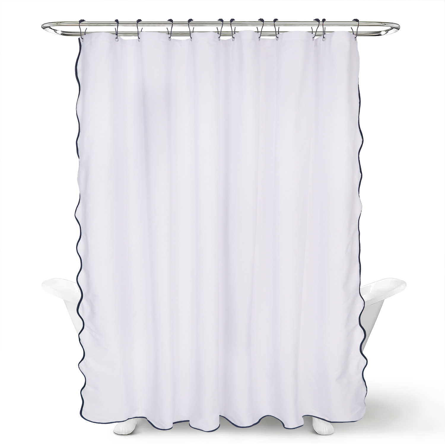 YL-38146 Golden Marble Digital Printed Waterproof Shower Curtain Set (4 Pieces) Wholesale