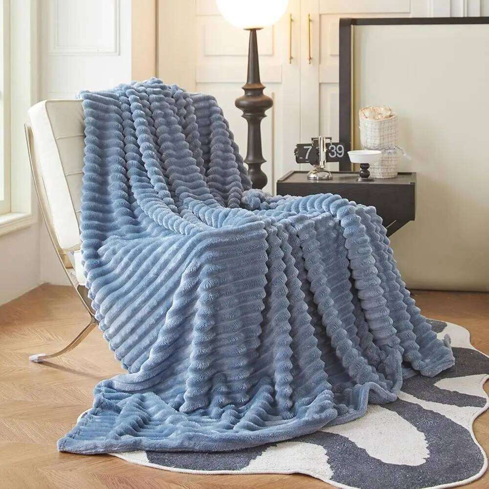 New Double High Quality Sided Warm Skin-Friendly Conditioning Quilt Ultra Soft Breathable Throw Blanket XJ260112