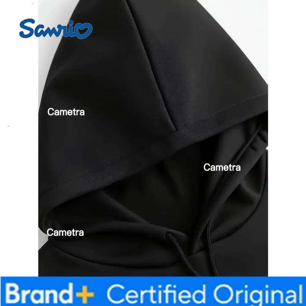 Sanrio MINISO Hello Kitty Ice Cream Hoodies Lovely Vintage Sweatshirts Hoodie Amusing Men's Women Top Outerwears Blouse Cool Streetwear H260112