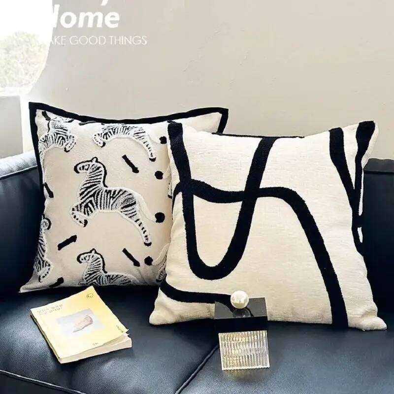 Luxury High-end Detachable Washable Popular New Design Pillowcase Living Room Sofa Decoration Pillow Cover Cushions