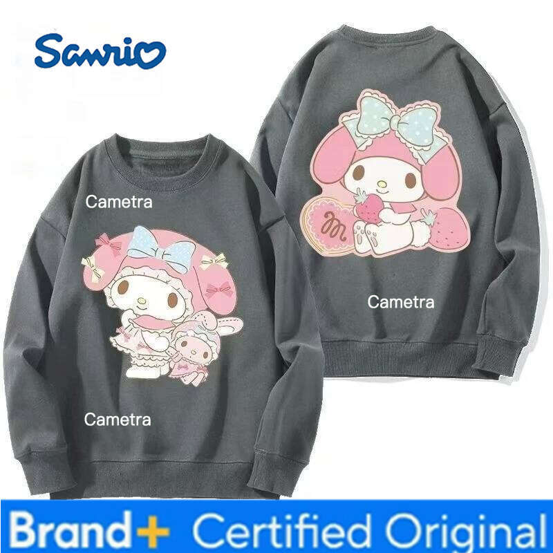 Sanrio Baby Girls Cotton My Melody Top Kid Printed Pullover Children Autumn Long Sleeve T-shrits Boy Clothes H260112