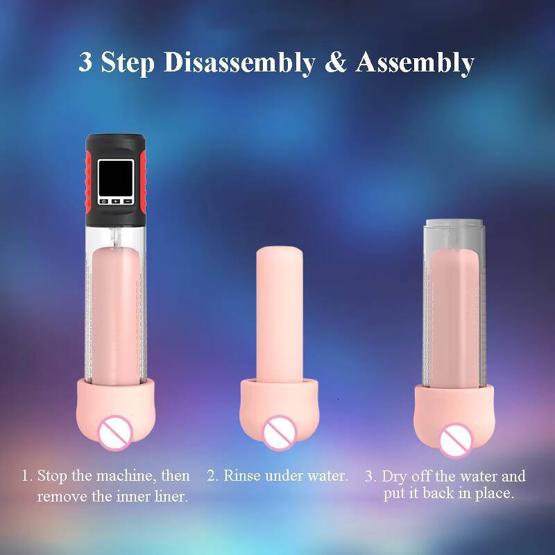 Penis Enlargement Erection Medical Therapy Vacuum Pump Hardness Exercise Delay Ejaculation Masturbation Cup