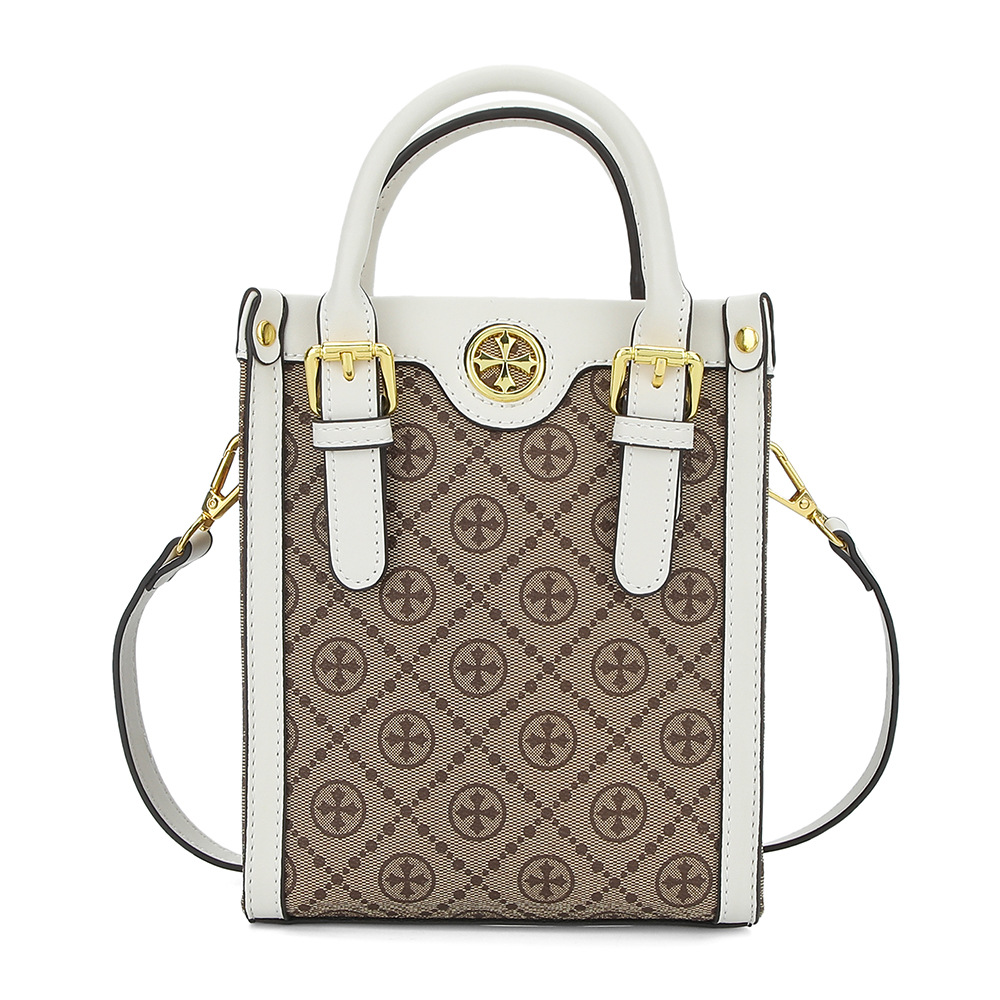 Baellerry New Fashionable Elegance Women's Printed Miniature Shoulder Bag 2026s Bestseller Versatile Commuter Crossbody Bag Free Shipping Grey Bl