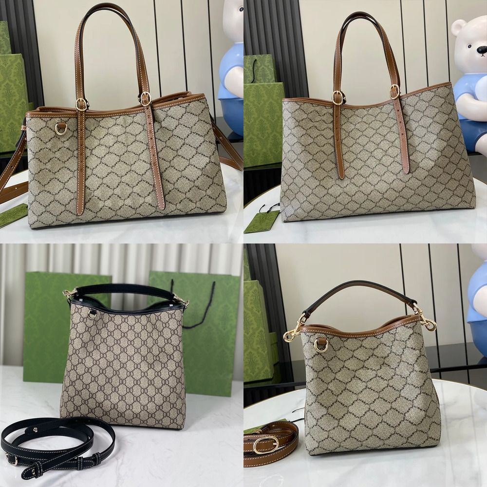 Fashion Shouder Bag Emblem Bucket Tote Handbags High Quality Ophida Shoulder Fashion Crossbody Bags Designer Women Classic Large Capacity Travel Bag