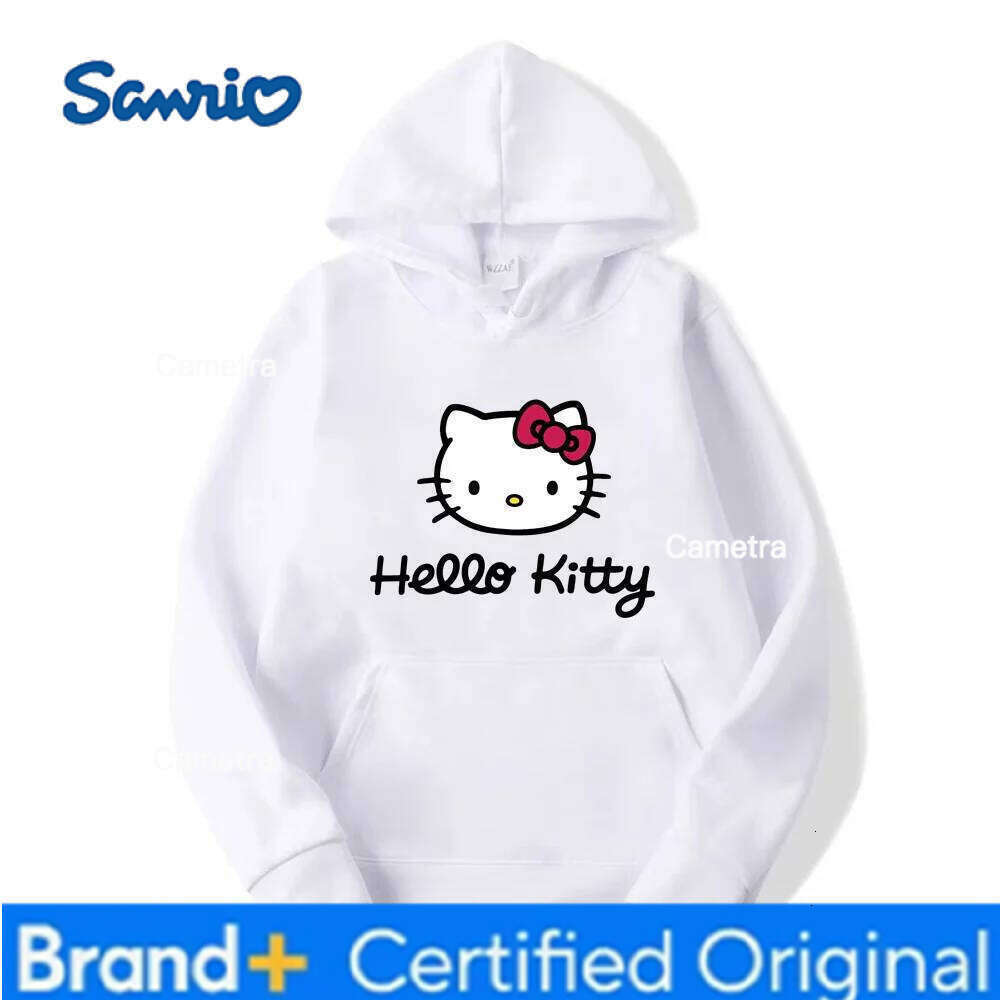 Sanrio Casual Female Sweatshirt Hot Sale Hello Kitty Autumn Womens Hoodie Long-Sleeved Women's Sweatshirts Y2k Hoodies Clothes H260112