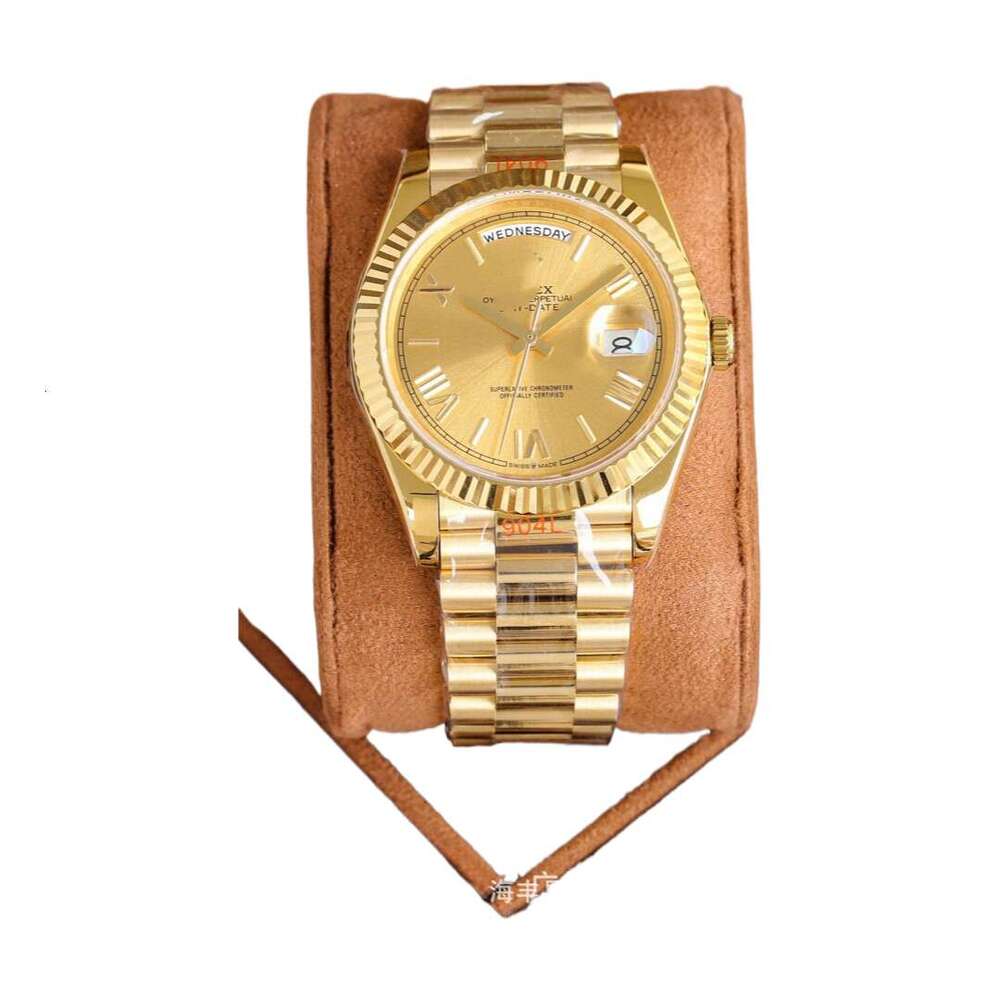 R O LEX Men's automatic mechanical watch, 40mm stainless steel bracelet, luxury business watch, luminous hands, water resistant, with date displa