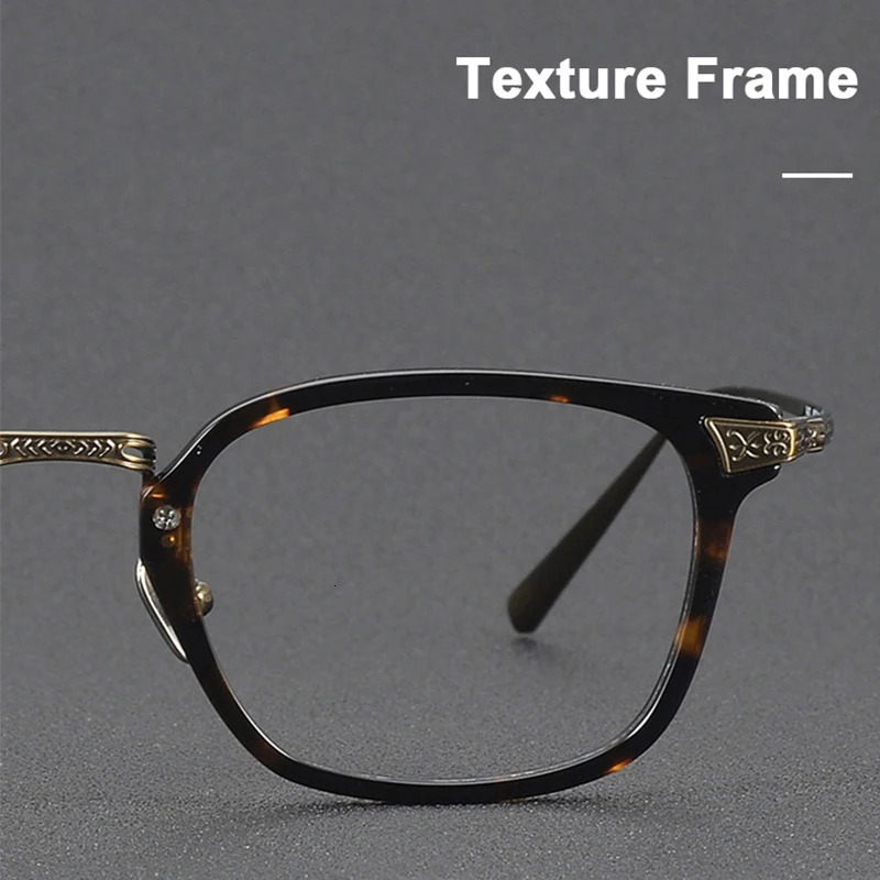 Japanese Same n Retro Square Men Glasses Frame High Quality Acetate Eyeglasses N023 Eyewear 260104