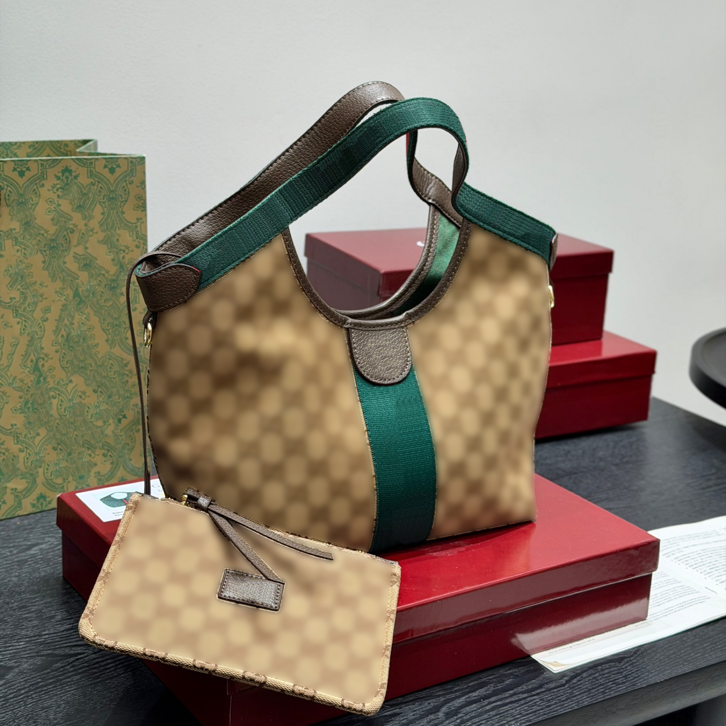 10A Designer bags Canvas Giglio Large Tote Bag Luxury handbag Emblem bag Womens mens leather shopping bag Top quality crossbody Shoulder bag Vintage beach travel bag