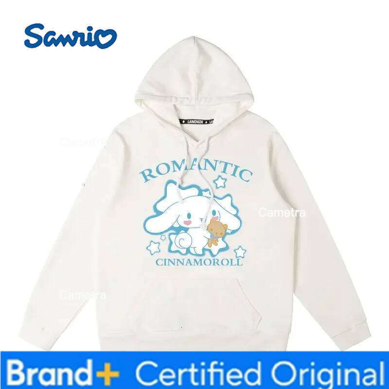 Sanrio collaboration Cinnamoroll Melody Kuromi Hello Kitty women's sportswear couple hooded hoodie H2601121