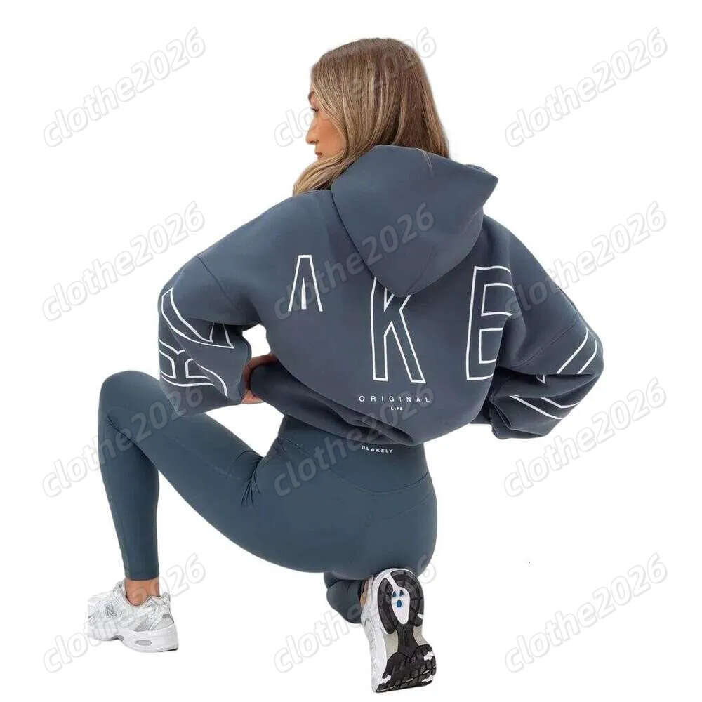 blaklely Hoody Designer Hoodies Women Sherpa Turtleneck blakly Pullover Teddy Oversized Letter Printed Tops blakelyhoodie Ladies Sweatshirts Jumper 2e6