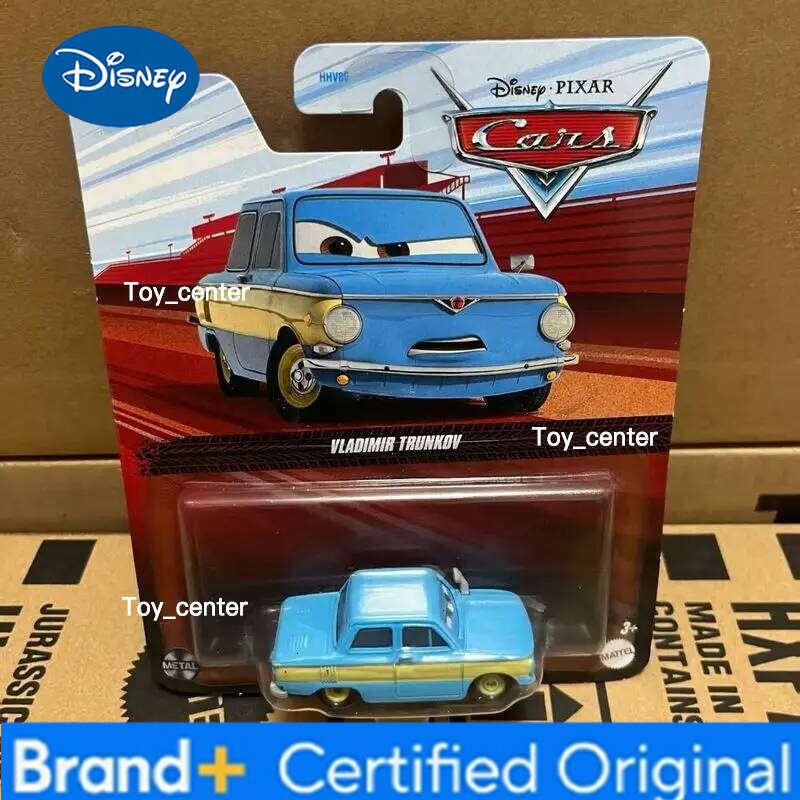 Disney 1:64 Pixar Cars Lightning McQueen Sheriff 11 Alloy Diecast Set Official Movie Replicas Collector's Gift for Kids H260113