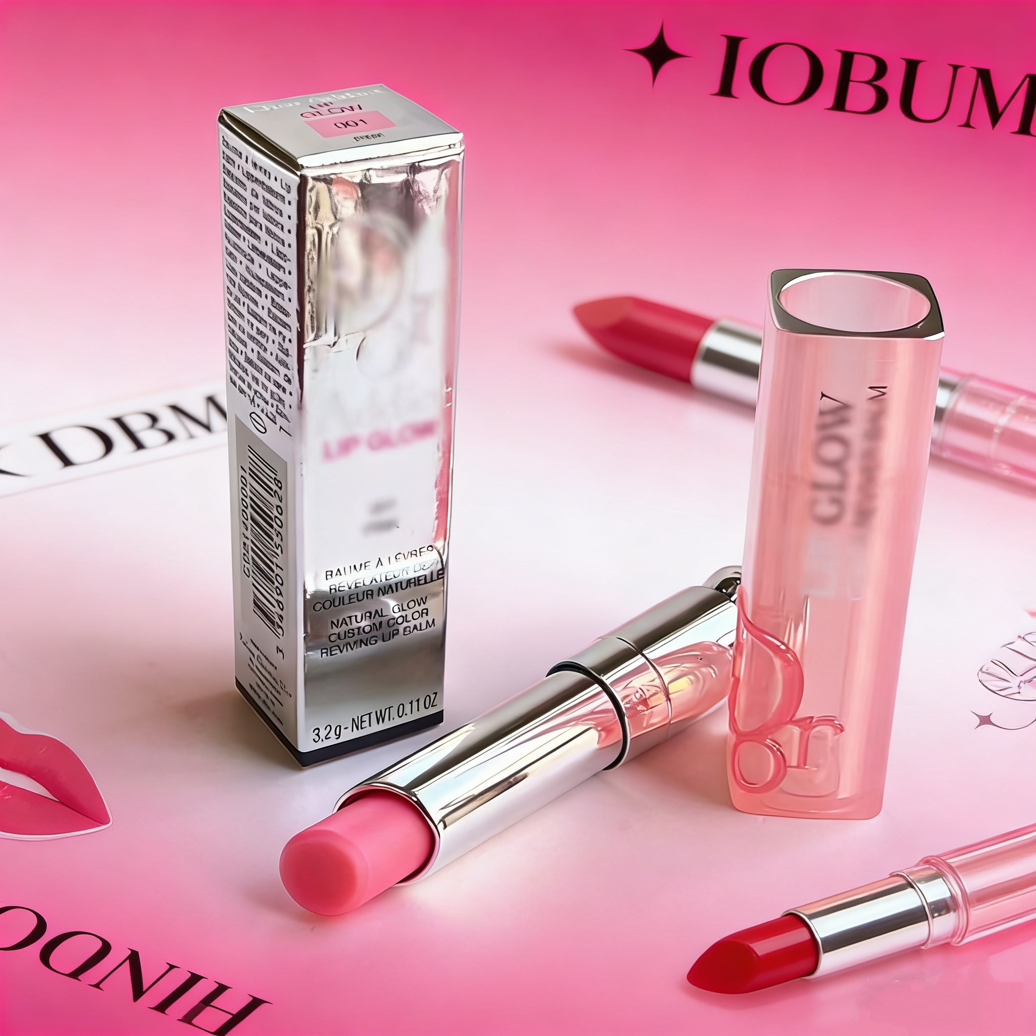 DR Refreshing Lip Balm, with a pleasant fruity scent.