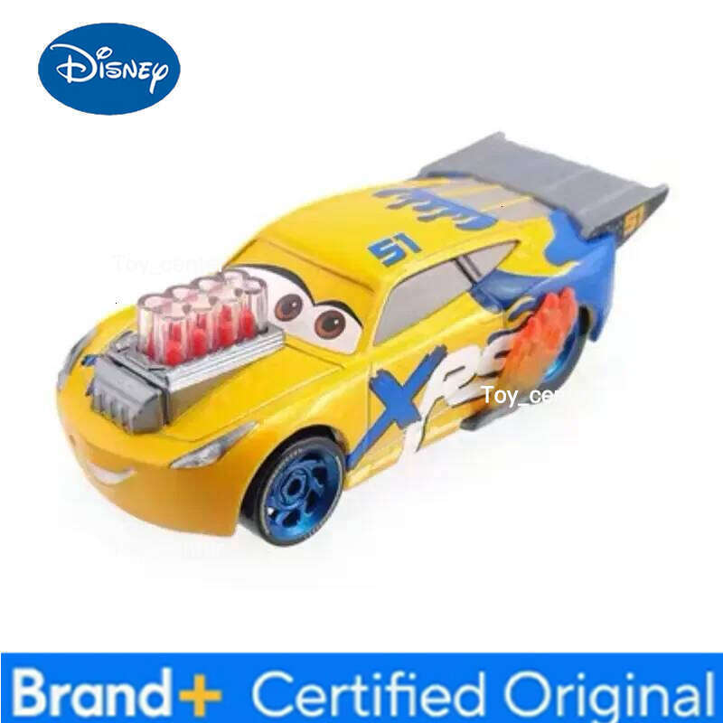 Disney Pixar Cars Lightning McQueen Flame Cruz XSR No. 42 Sarge alloy die-casting car model Toys children's gift H260113