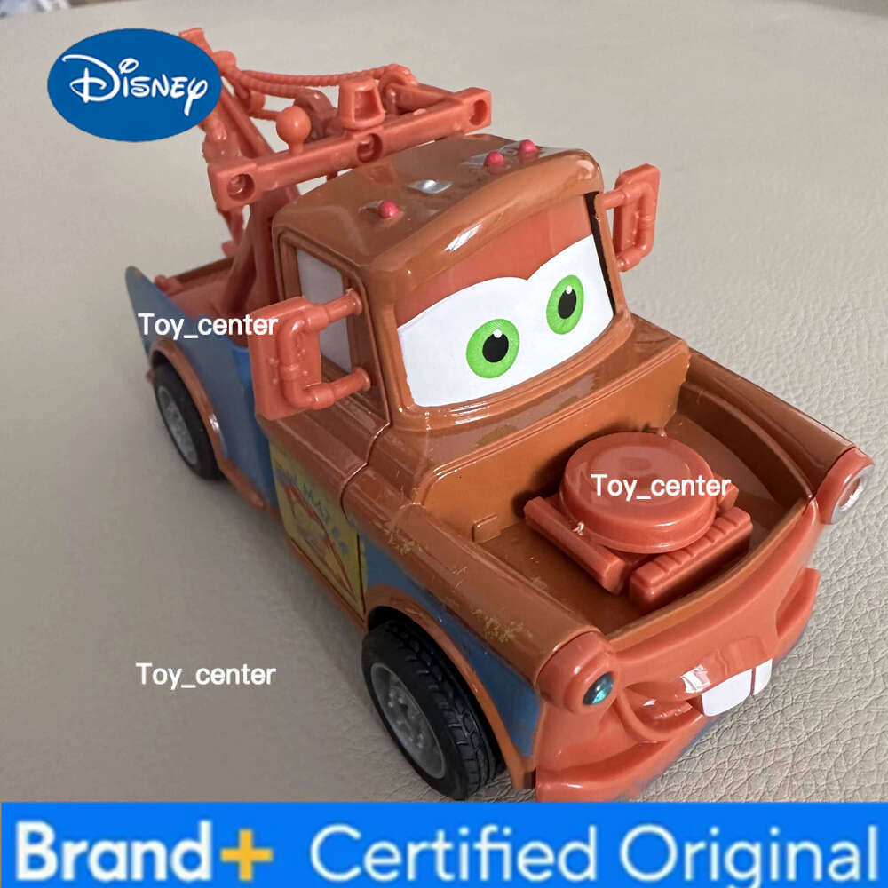 Disney Toy Story 4 Cartoon Model McQueen Woody With lights Inertial Pull-back Free Wheel Car Toys Collection Kids Gift H260113