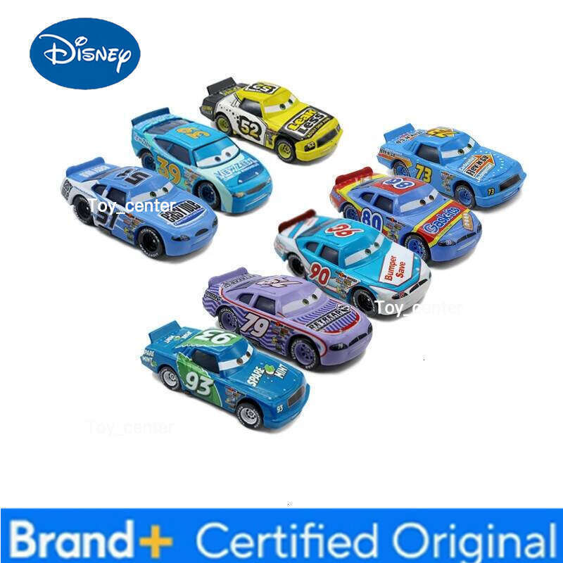Disney Original 1:55 Pixar 2 Metal Diecast Number 52 79 113 Cars Racing Model Children Toy Collection Gift H260113