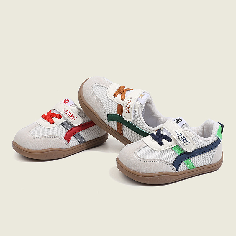 free shipping spring and autumn new baby boys mesh breathable sneakers girls anti slip casual trend running shoes toddler outdoor flat shoes sizes2230