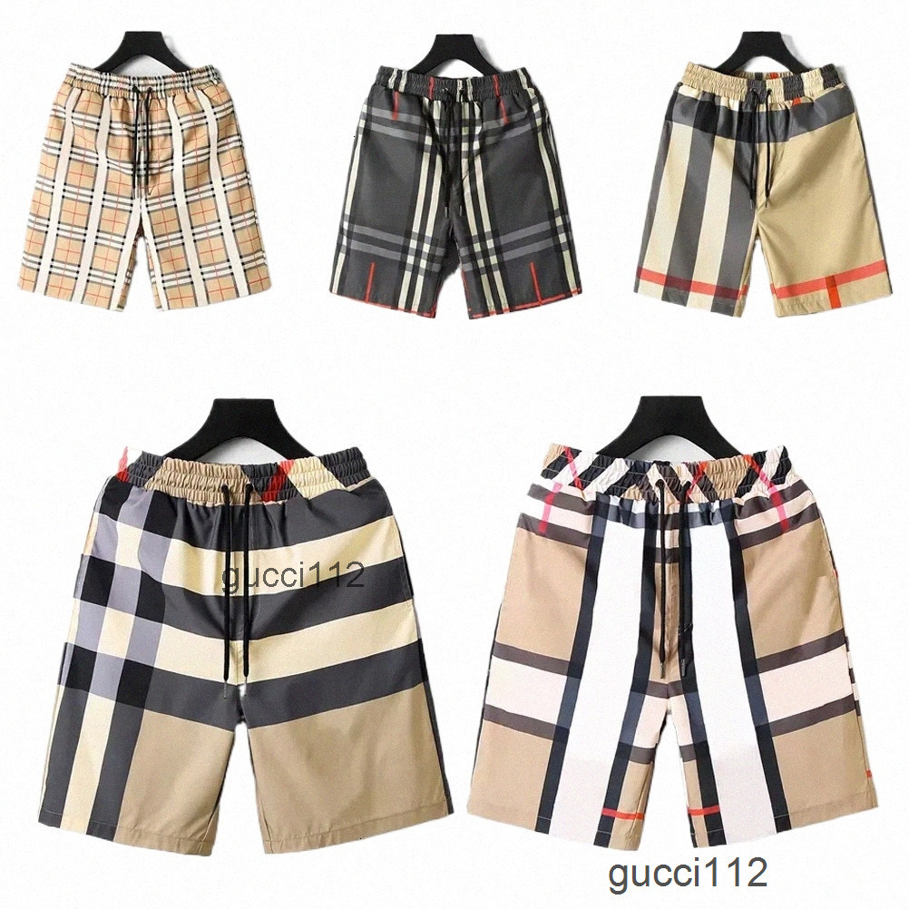 mens Shorts Designer Luxury Superior Quality Summer Women Shorts Striped Elegant Swim Short Sports Pants Gym QuickDrying S burberrys2 Burberrys burbberys Z1TD