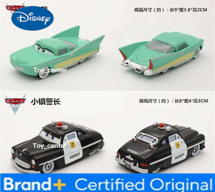 Disney Pixar Cars Lightning McQueen Jackson Storm The King Mater 1:55 Metal Alloy Car Toy Model Toys Children Gifts H260113