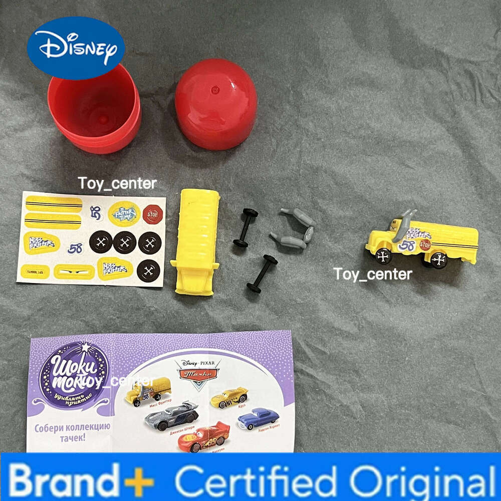 Disney 3 Pcs Blind Box Diy Mini Cars Surprise Toy for Kids H260113