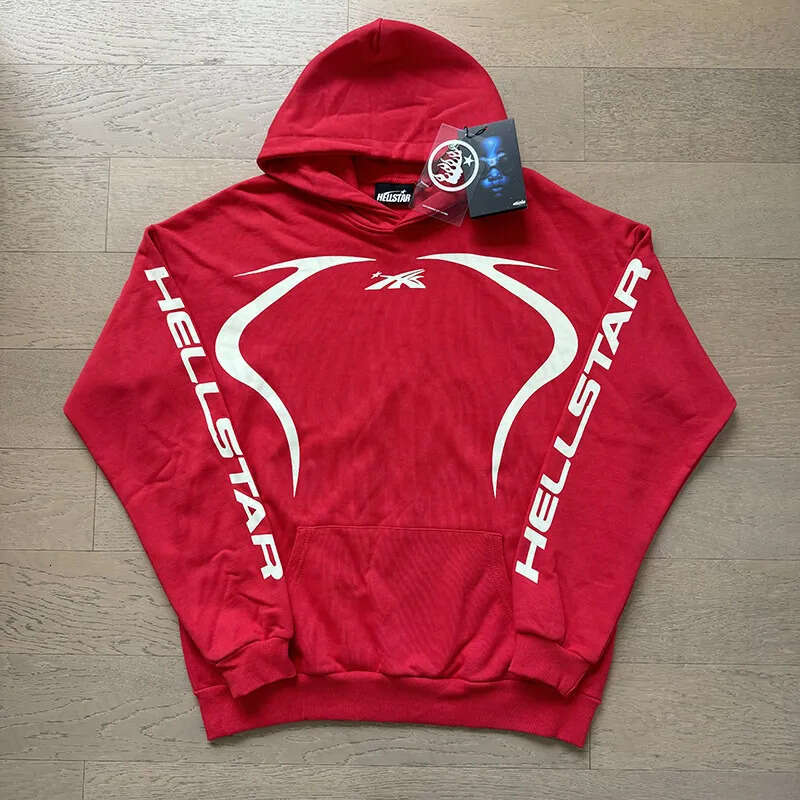 Helles Stared Men's Helllys Stars Designer Hellness Stars Hoodie Print Hip Hop HS Wash Water Heavy Diamond Set Casual Hoodies Bb5 Fe4