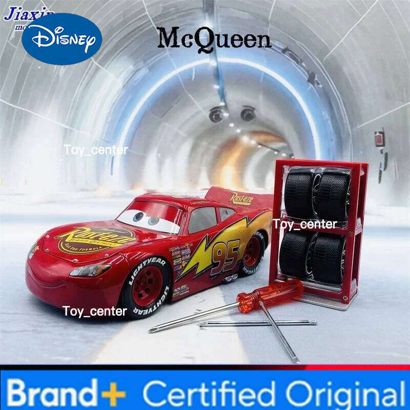 Disney jada 1:24 Lightning McQueen Auto General Alloy model collection display boy's birthday gift H260113