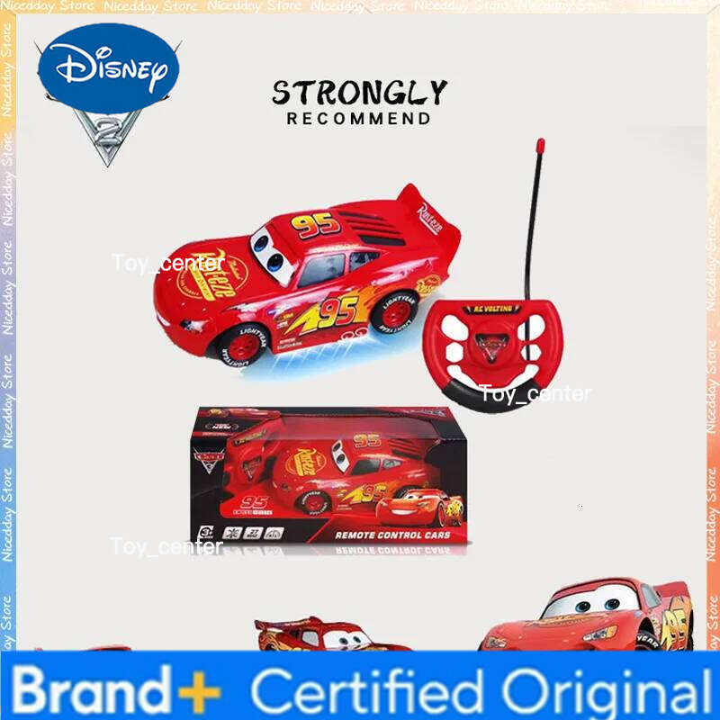 Disney New Hot Pixar Cars 3 Electric Remote Control Lightning Mcqueen Cartoon Sports Car Model Kids Toy Gift H260113