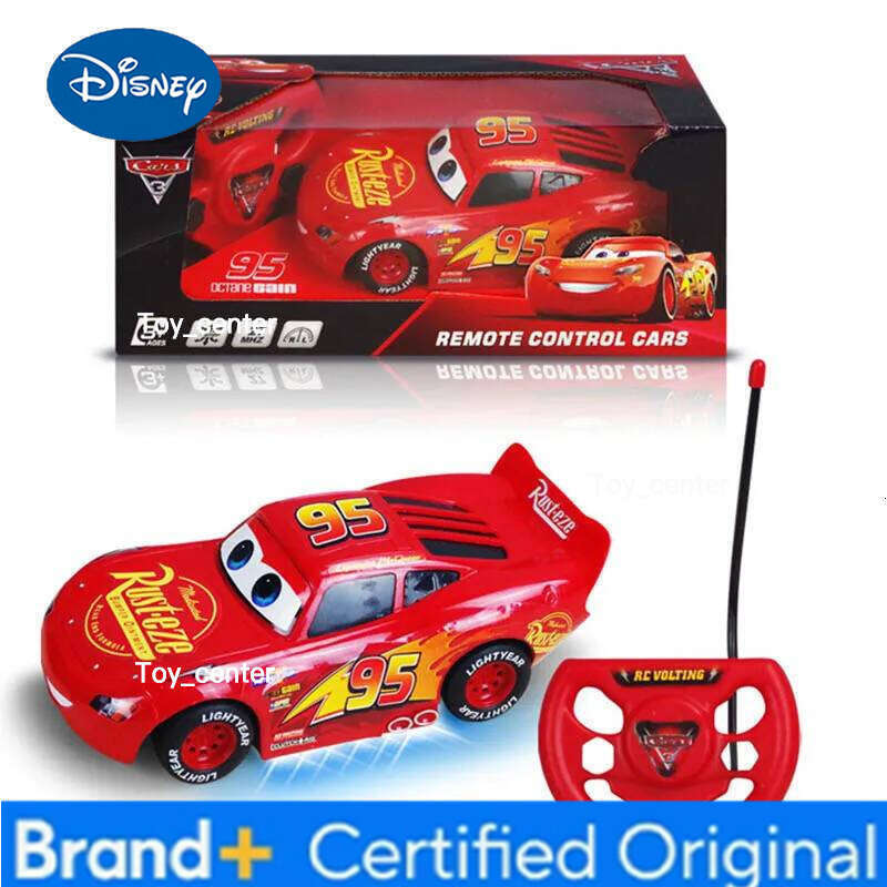 Disney Pixar Cars 3 Cute Electric Remote Control Toy Lightning Mcqueen Cartoon Sports Car Model Kids Toys H260113