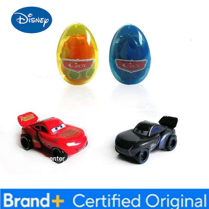 Disney Pixar Anime Figures PVC McQueen Cruz Ramirez Model Racing Cars Funny Deformed Egg Toys For Kids Boy Gift H260113