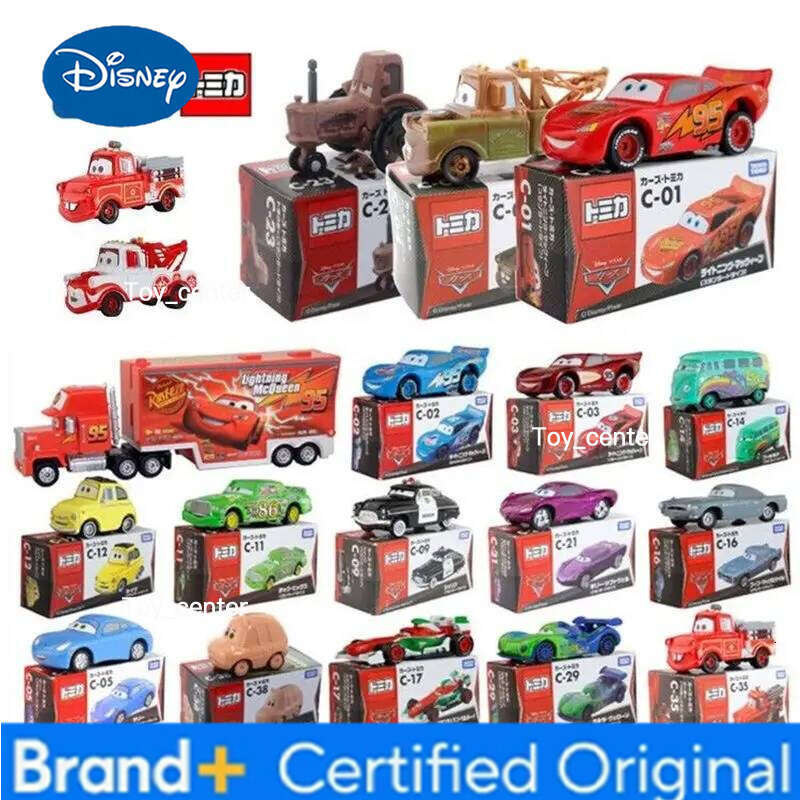 Disney Takara Tomy Tomica Pixar Cars Century Toys Diecast Miniature Scale Game Racing Car Vehicles Model Kid Birthday Gift H260113