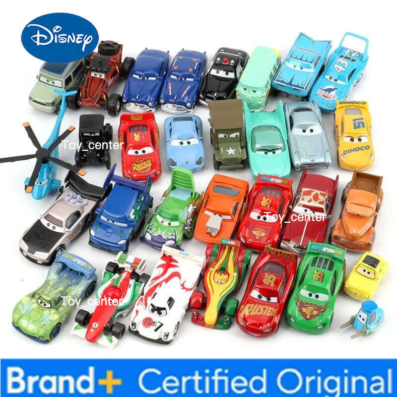 Disney Children Pixar Cars Fire truck Red Hudson Sally McQueen Jackson Storm Mater 1:55 Diecast Metal Model Car toy H260113