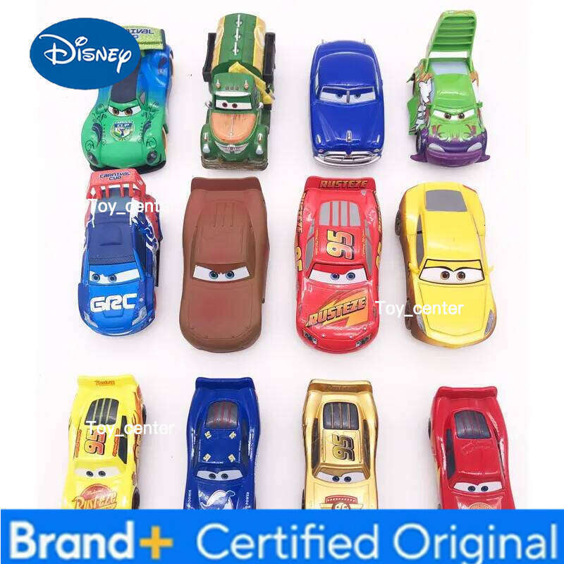 Disney Pixar Cars Racing Party Mud Lightning McQueen Wingo DocHudson Dr Damage Big Size Foot Metal Diecast Car Toy Kids Boy Gift H260113