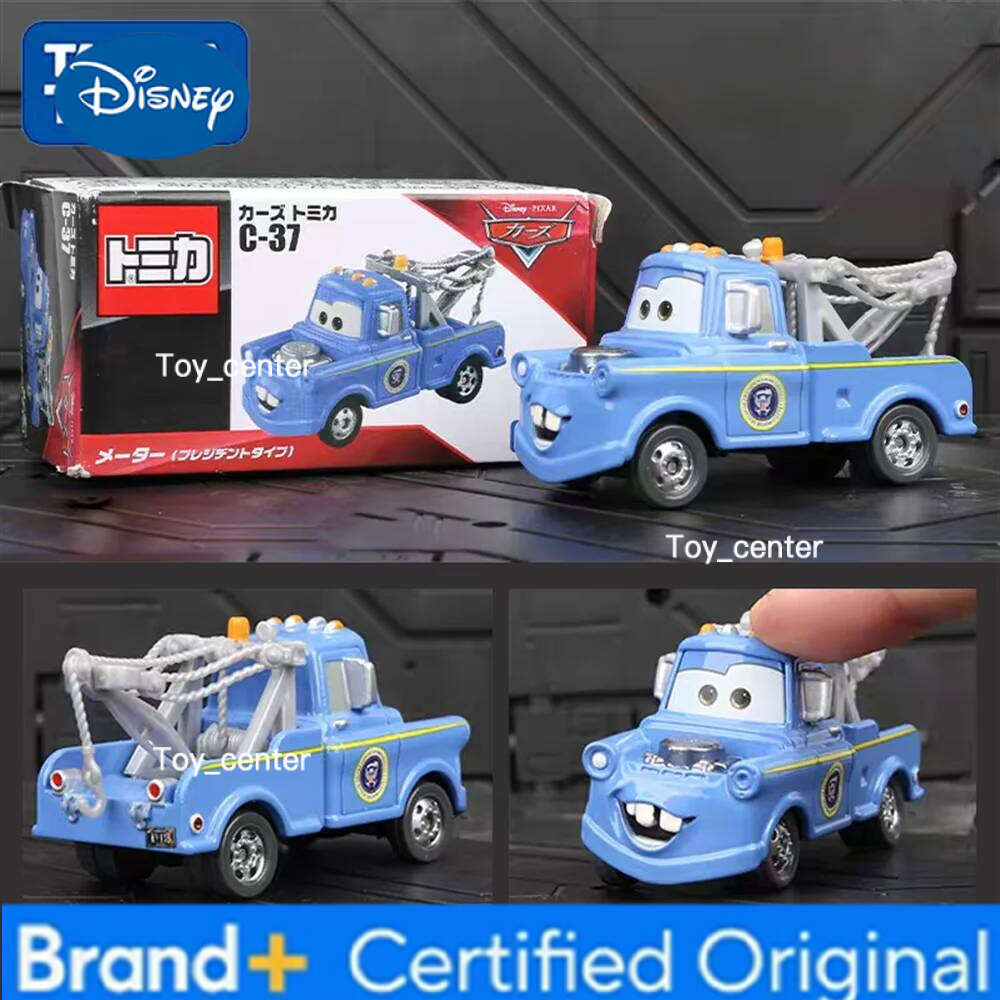 Disney Takara Tomy Tomica Simulation Mini Diecast Alloy Car Model Cars C-37 Mater Collectible Ornaments Gift H260113