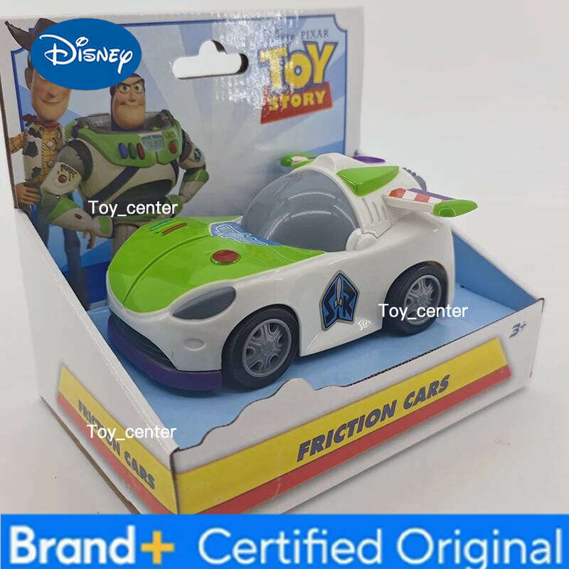 Disney Toy Story Cartoon Buzz Lightyear Woody Jessie Rex Alien Model Inertial Pull-back Free Wheel Car Toys For Kids Boy Gifts H260113